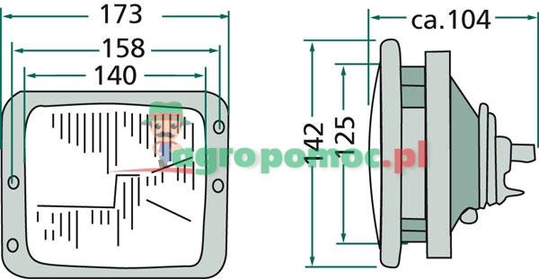 Hella Main headlight | 1-34-172-001 | zdjęcie nr 2